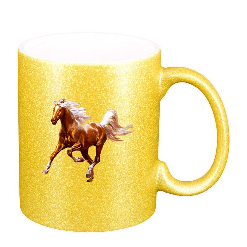 Cana Cal, auriu sidefata glitter, 330ml, D198