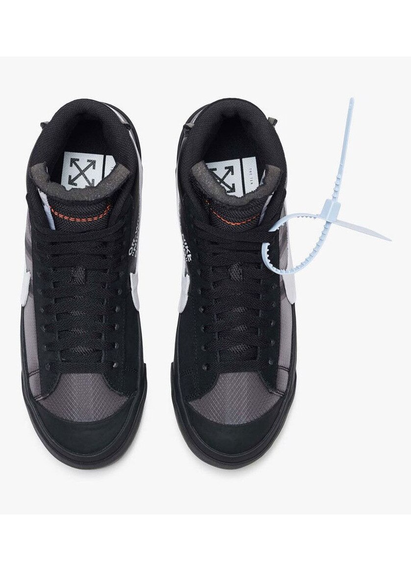 Pantofi sport, Nike The Ten SB Blazer Mid 'Off White' Grim Reaper