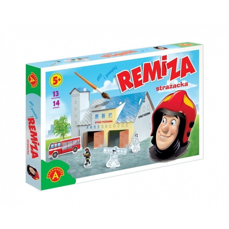 Set pictura Alexander, Statie de pompieri