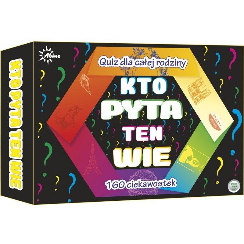 Joc educativ ABINO, Cine intreaba asta stie