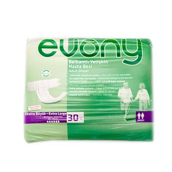 Scutece adulti Evony Extra Large/XL nr. 4 30buc/set + Servetele Economice Babyfin 72Buc/Pachet Scutece adulti Evony Extra Large/XL nr. 4 30buc/set + Servetele Economice Babyfin 72Buc/Pachet