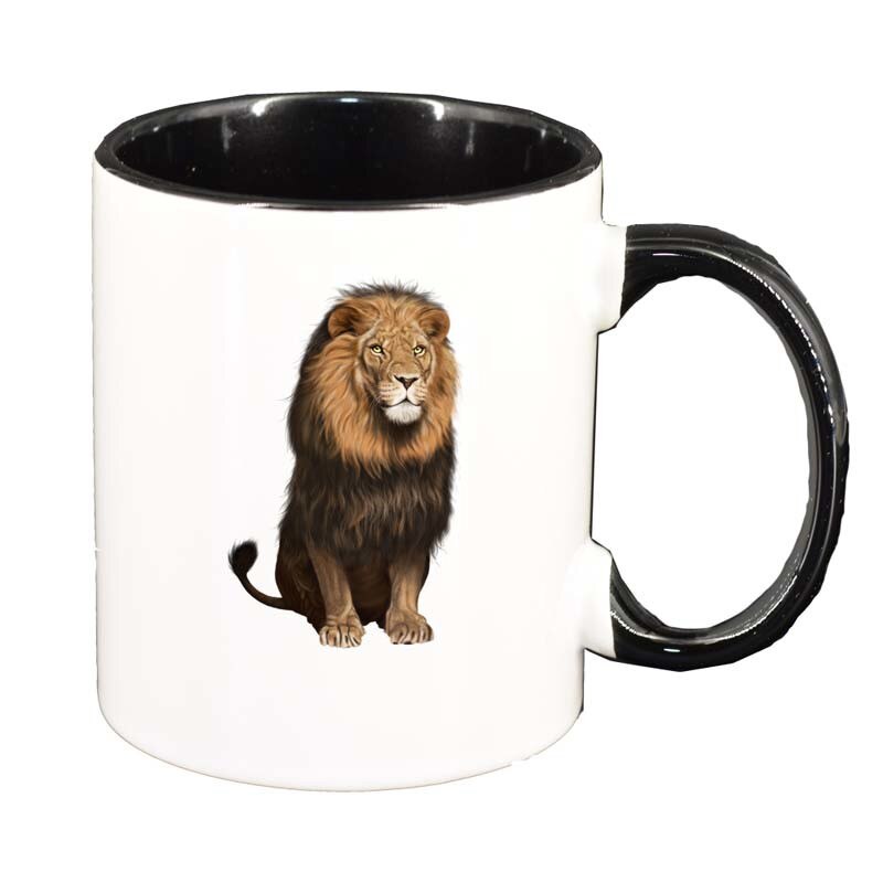 Cana Leu, interior negru, 330ml, D199