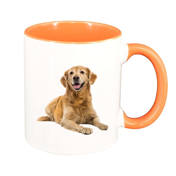 Cana Caine, interior portocaliu, 330ml, D201