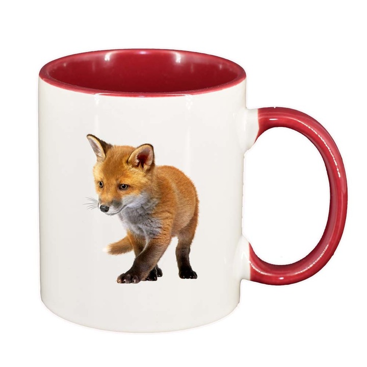 Cana Vulpe, interior rosu, 330ml, D207