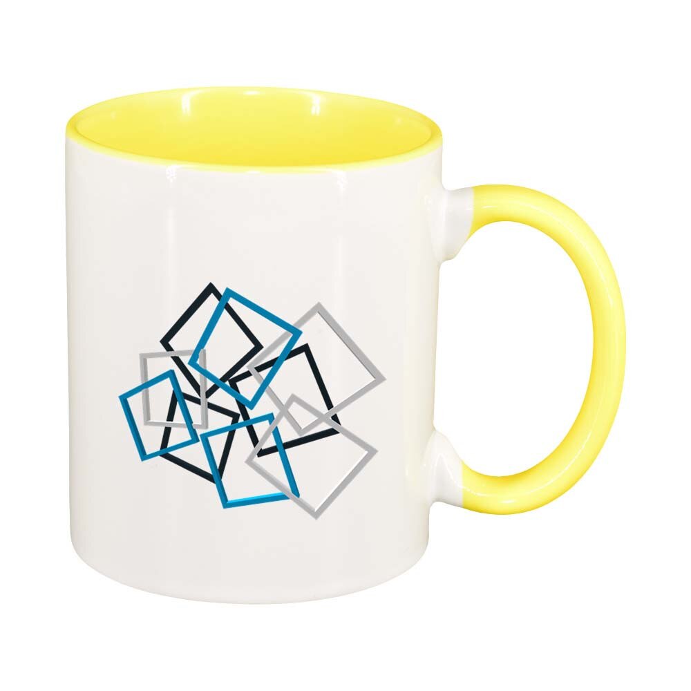 Cana Forme, interior galben, 330ml, D209