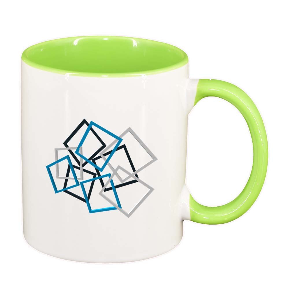 Cana Forme, interior verde deschis, 330ml, D209