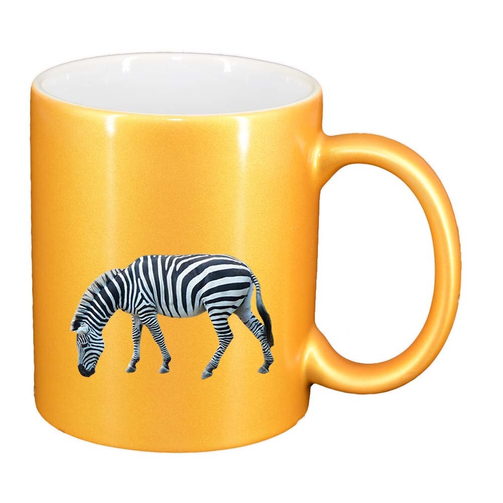 Cana Zebra, auriu sidefata, 330ml, D204