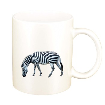 Cana Zebra, alb sidefata, 330ml, D204 Cana Zebra, alb sidefata, 330ml, D204