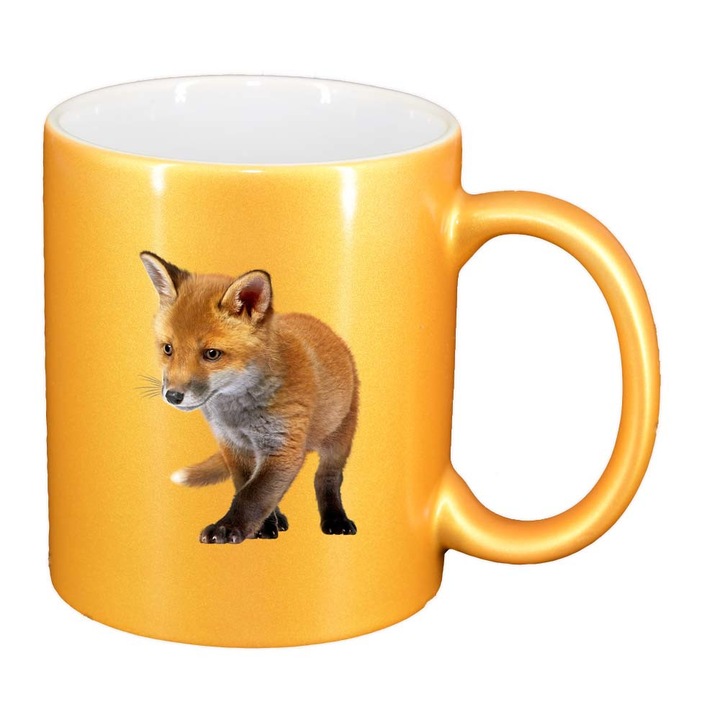 Cana Vulpe, auriu sidefata, 330ml, D207