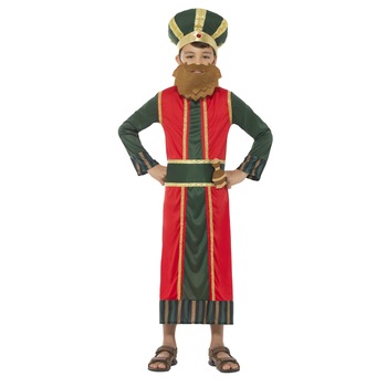 Costum mag Regele Baltazar Nativity 120 cm (5-6 ani) Costum mag Regele Baltazar Nativity 120 cm (5-6 ani)
