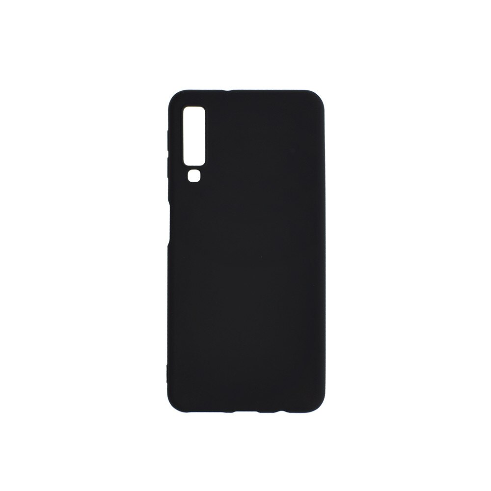 Husa de protectie spate Level pentru Samsung Galaxy A7 (2018) A750, Silicon, Negru