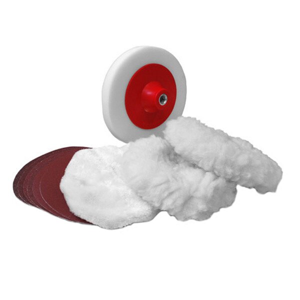 Set 10 accesorii slefuitor, diametru 180 mm, producator Erba