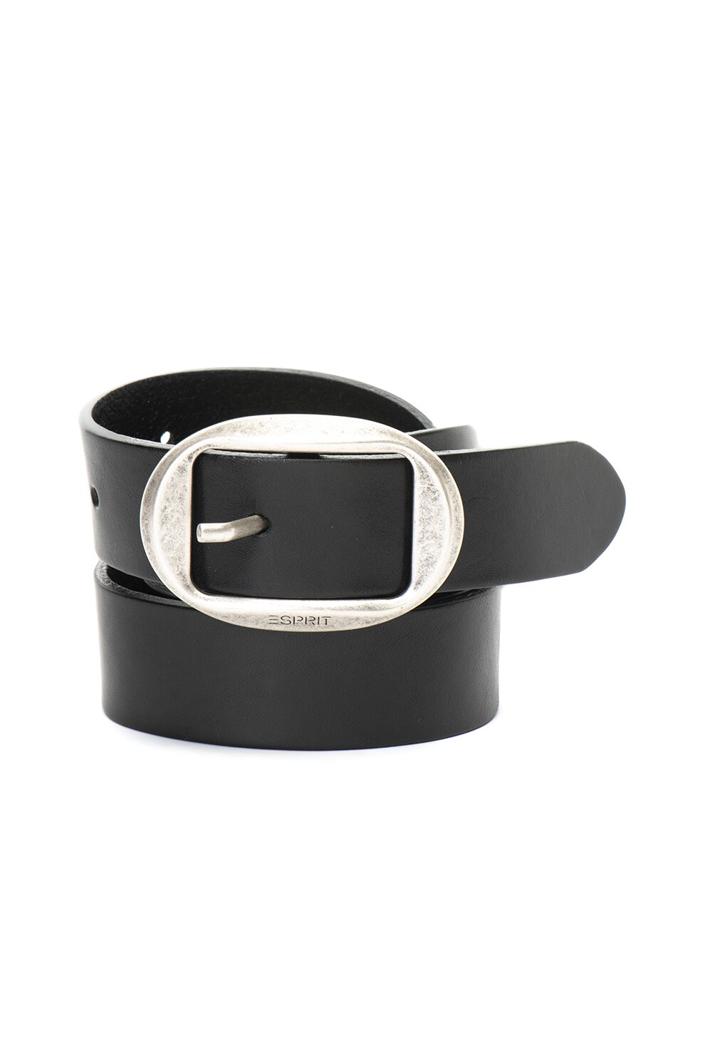 EDC by Esprit, Curea de piele, Negru, 90 CM Standard