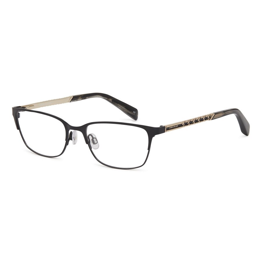 Rame ochelari Karen Millen 3003-001, Negru/Auriu