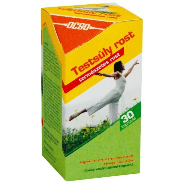 Ocso Fibre intretinere greutate corporala 30 capsule