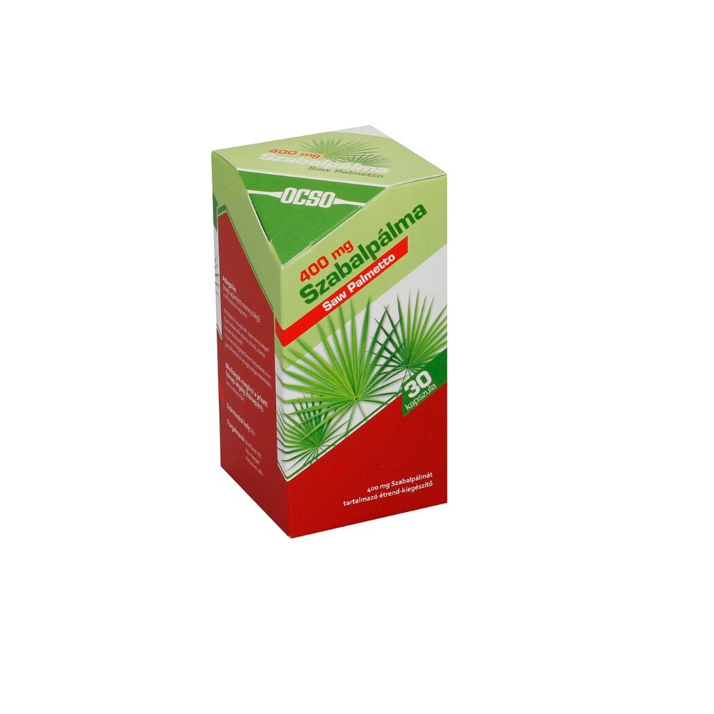 Ocso Saw Palmetto 400mg 30 capsule
