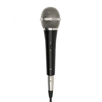 Microfon dinamic de mana, polar cardioid, XLR-6.3 mm extra lung. Microfon dinamic de mana, polar cardioid, XLR-6.3 mm extra lung.