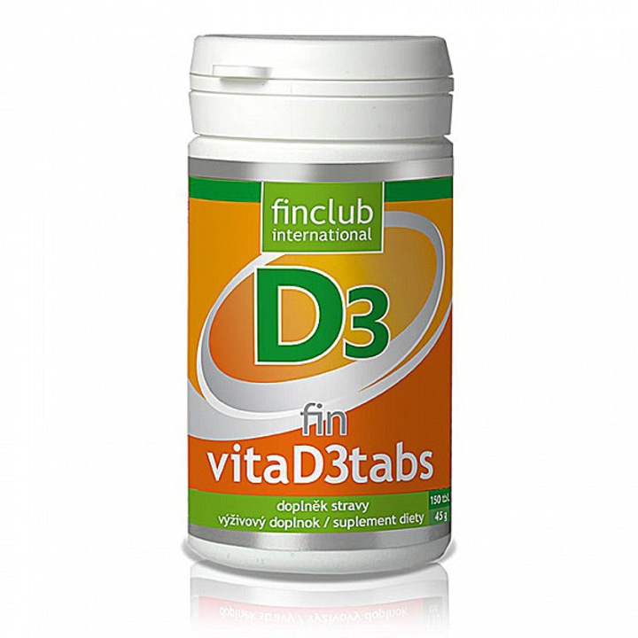 Vitamina D3, Finclub, 2500 ui