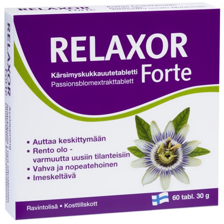Passiflora extract, Finclub, 60 tabl.