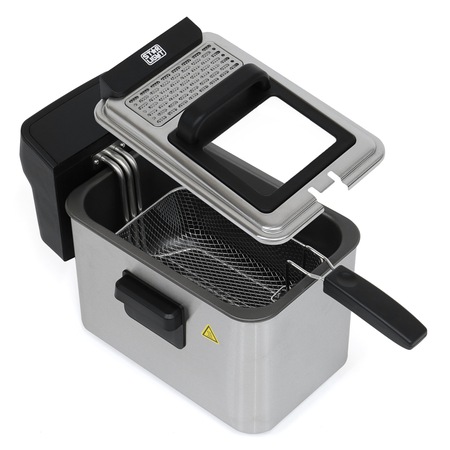 Friteuza Star-Light Pro OFB-4020SS, 2000 W, 4.0 l, Display LED, Control Touch, 5 programe presetate, Cuva detasabila, Inox