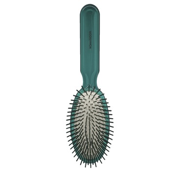 Perie pneumatica verde cu peri cilindrici din plastic, Koh-I-Noor, 7110P Perie pneumatica verde cu peri cilindrici din plastic, Koh-I-Noor, 7110P