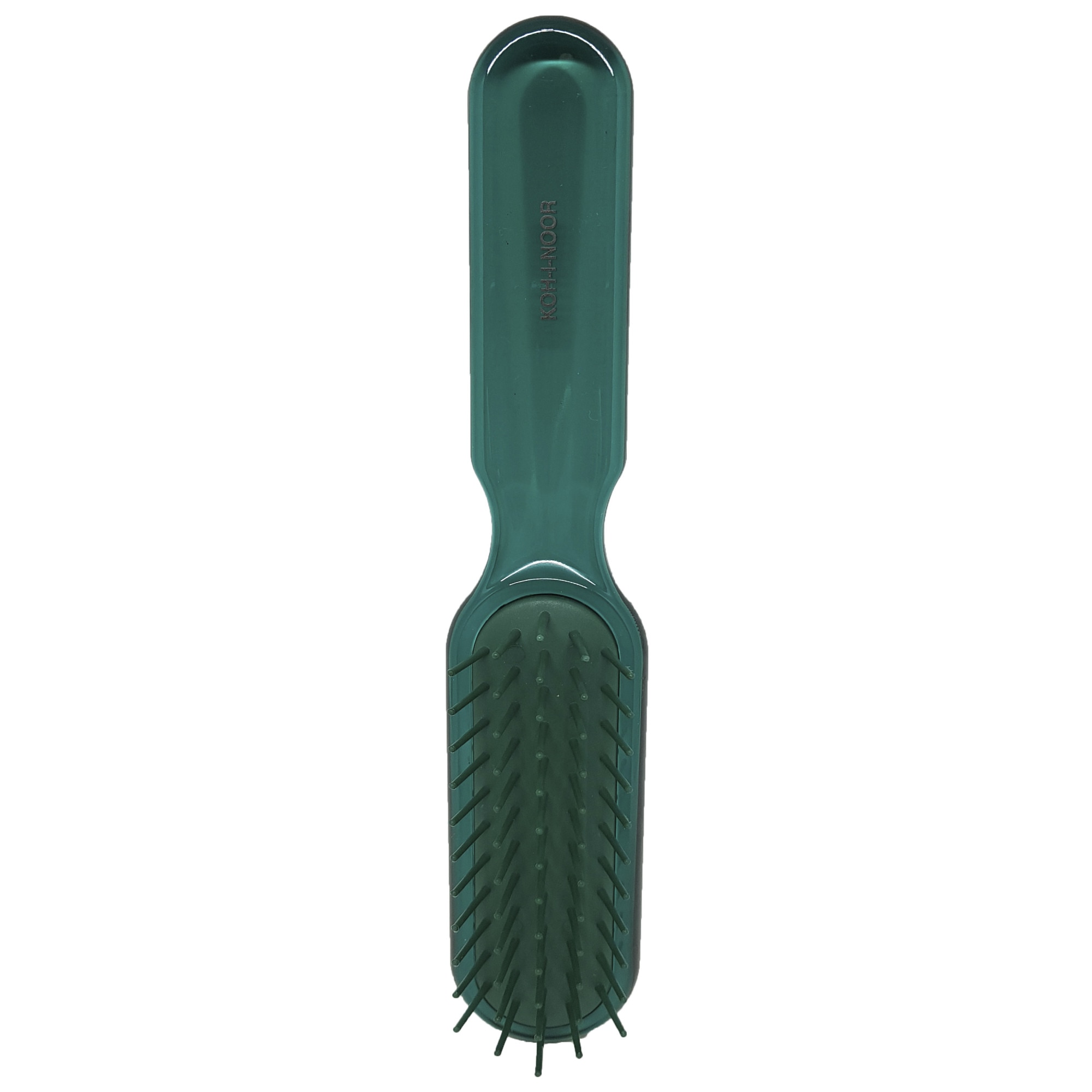 Perie pneumatica verde cu peri cilindrici din plastic, rezistenta la foen, Koh-I-Noor, 7115P