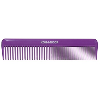 Pieptene mov mixt, 19 x 4 cm, Koh-I-Noor, 8133C Pieptene mov mixt, 19 x 4 cm, Koh-I-Noor, 8133C