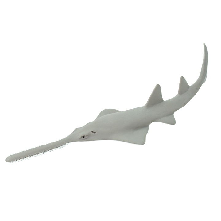 Figurina din plastic vopsita manual, Safari, Pestele Fierastrau