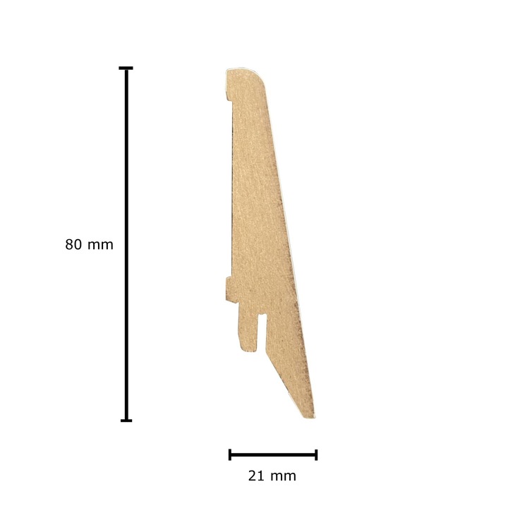 Plinta MDF Blanco, 2800x80x21mm