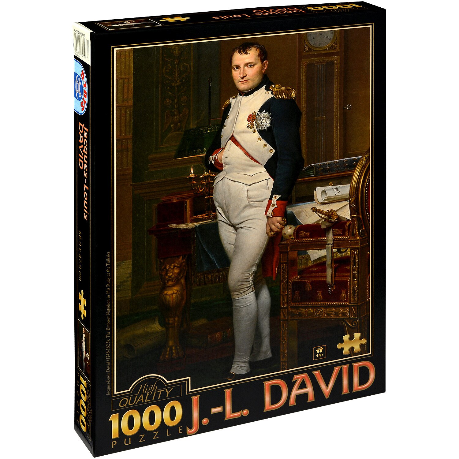 Puzzle D-Toys Jacques-Louis David The Emperor Napoleon in His Study at the Tuileries, 1000 piese