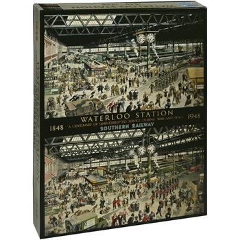 Puzzle Gibsons Waterloo Station, 1000 piese Puzzle Gibsons Waterloo Station, 1000 piese
