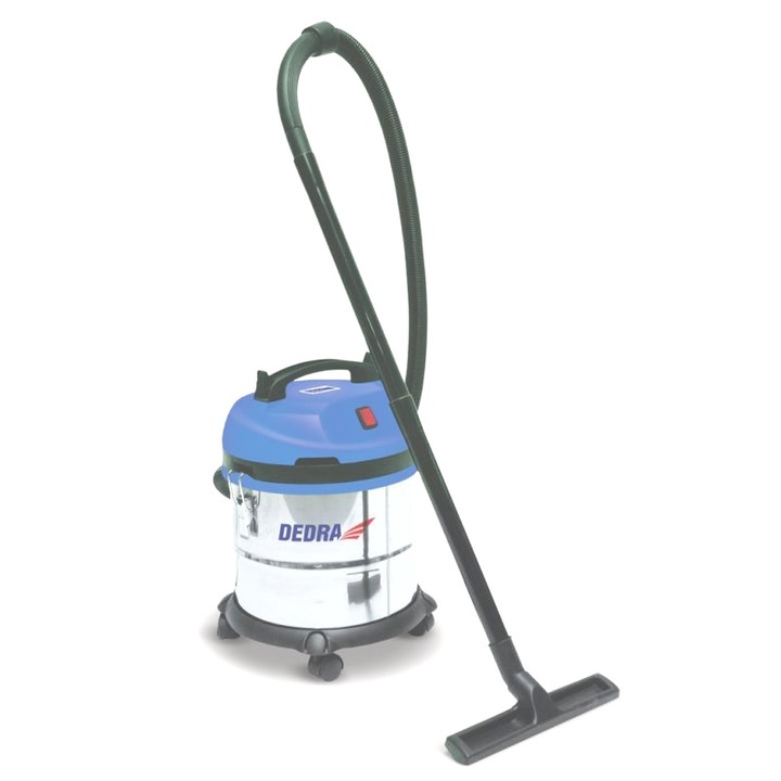 Прахосмукачка за мокро, сухо почистване, 1200w, INOX, 20L, Dedra
