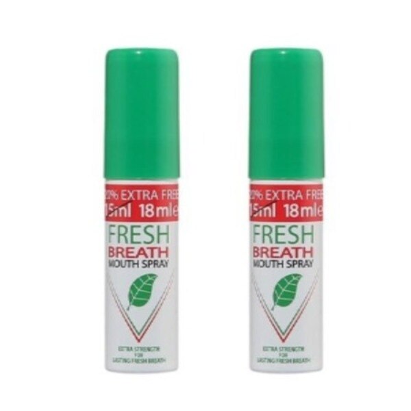 Set 2 x Spray de gura Fresh Breath 2 x 18 ml