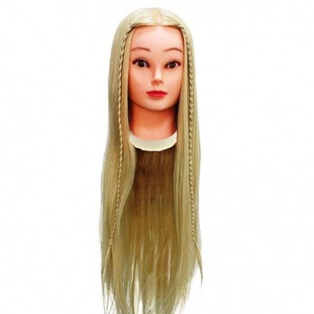 Cap Manechin cu Par Natural si Lungime 80cm - Par Blond auriu Cap Manechin cu Par Natural si Lungime 80cm - Par Blond auriu
