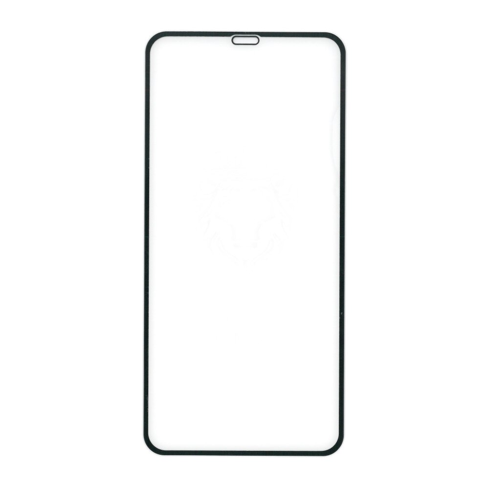 Folie sticla full size cu adeziv pe toata suprafata, EuroCELL, pentru iPhone XS Max, negru