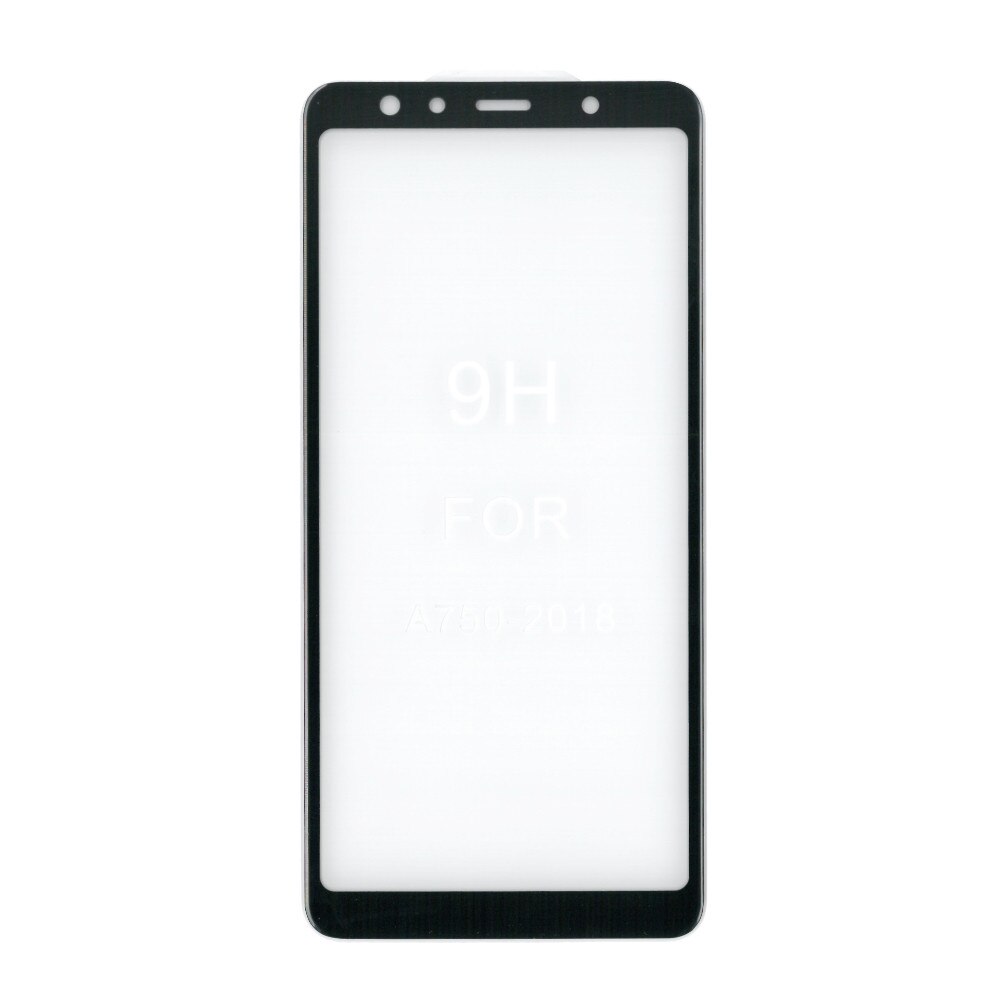 Folie sticla full size 3D, cu adeziv pe toata suprafata, EuroCELL, pentru Samsung Galaxy A7 2018 , negru