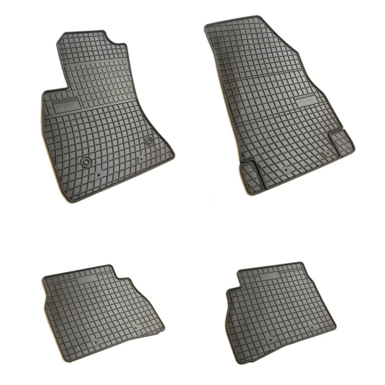 Set 4 covorase/presuri din cauciuc negru antiaderent dedicate OPEL COMBO D 5os. dupa anul 2011