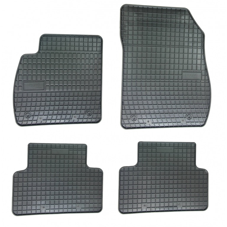 Set 4 covorase/presuri din cauciuc negru antiaderent dedicate OPEL ZAFIRA C TOURER din 2012 in prezent