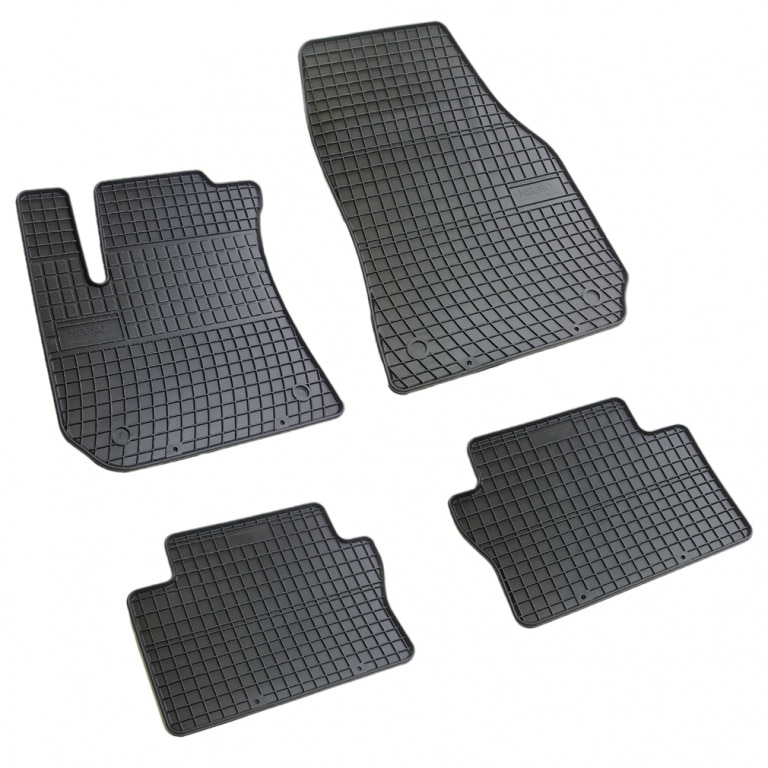 Set 4 covorase/presuri din cauciuc negru antiaderent dedicate OPEL ZAFIRA B dupa anul 2005