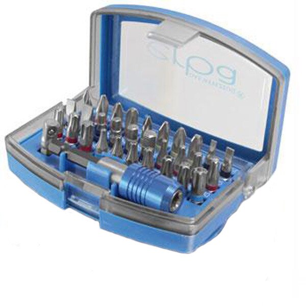 Set biti 1/4 cu adaptor magnetic pe biti, 32 buc, producator Erba