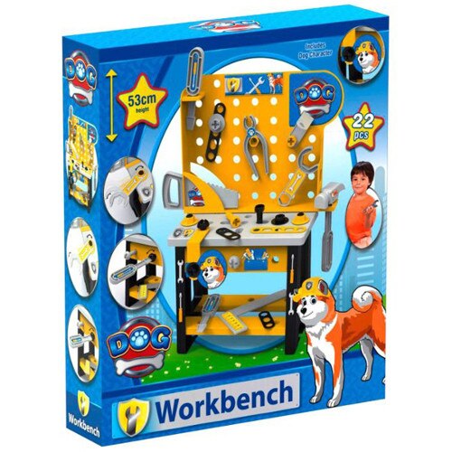Banc de lucru Bildo Dog cu 22 de Piese