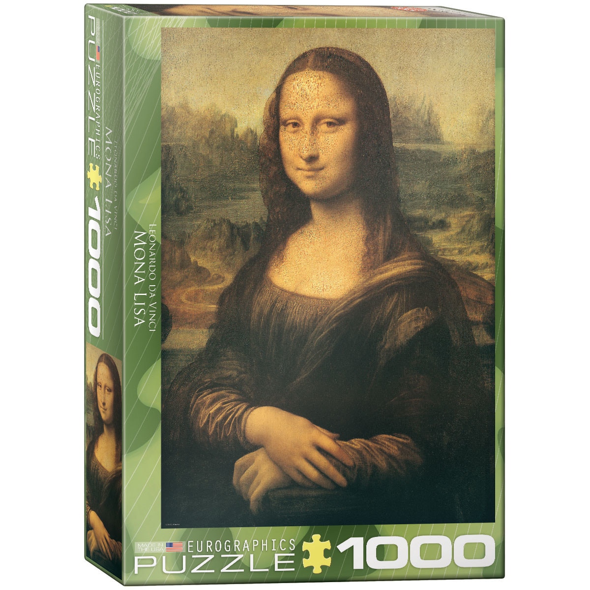 Puzzle Eurographics Leonardo da Vinci Mona Lisa, 1000 piese
