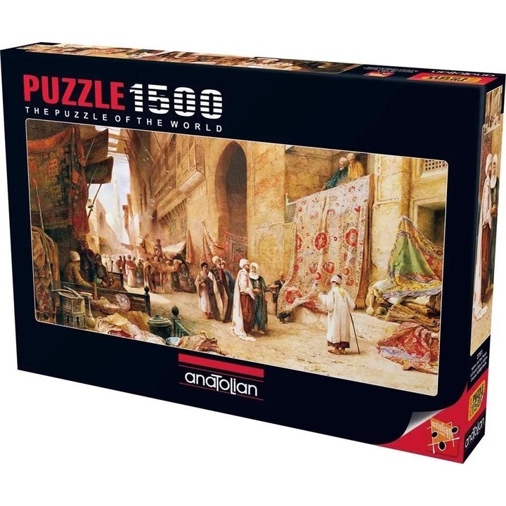 AnaTolian - Puzzle O vanzare de covoare in Cairo - 1 500 piese
