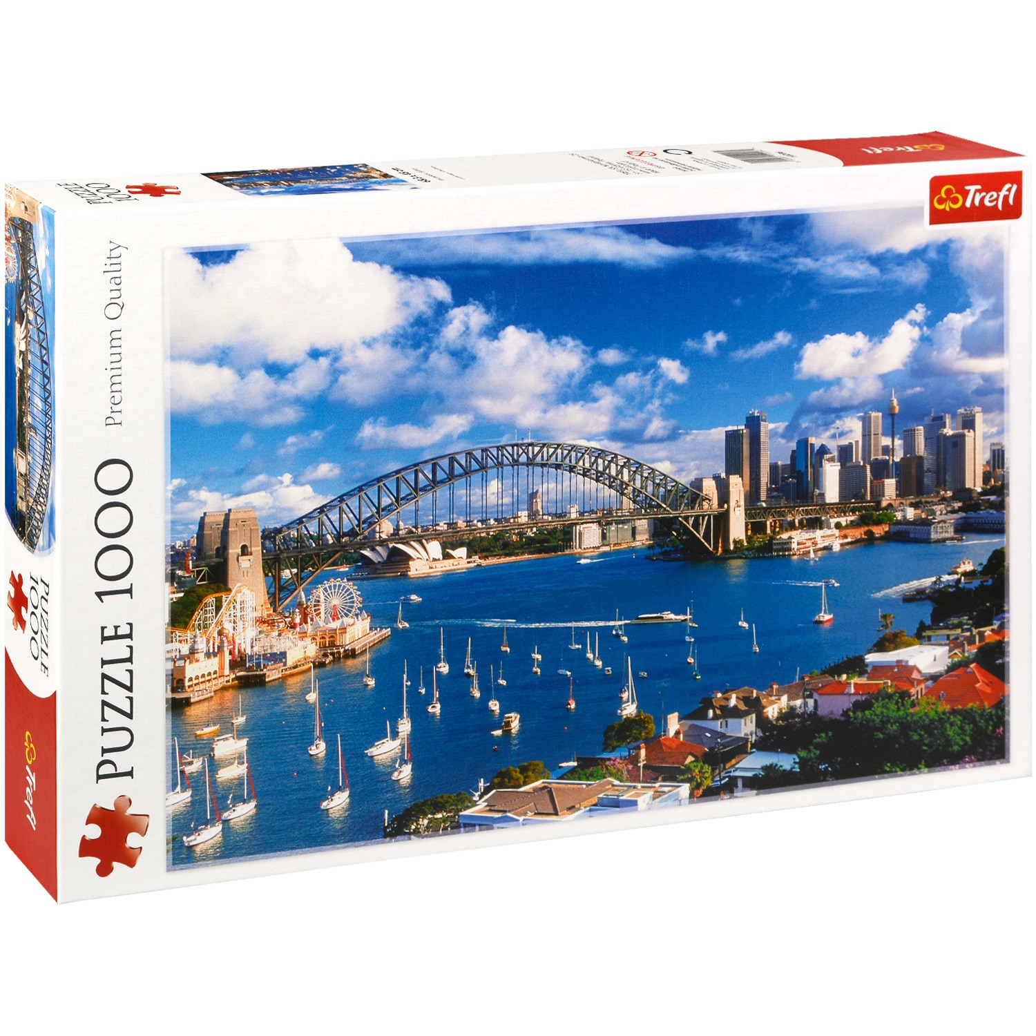 Puzzle Trefl Port Jackson, Sydney, 1000 piese