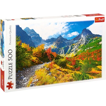 Puzzle Trefl Autumn Tatras, 500 piese Puzzle Trefl Autumn Tatras, 500 piese