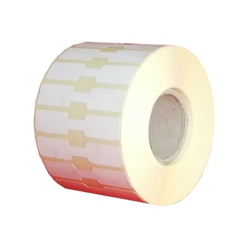 Etichete autocolante termice in rola pentru bijuterii 63X13mm, albe, 2500 etichete in rola Etichete autocolante termice in rola pentru bijuterii 63X13mm, albe, 2500 etichete in rola
