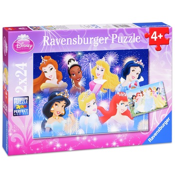Puzzle Ravensburger, 2 x 24 piese Puzzle Ravensburger, 2 x 24 piese
