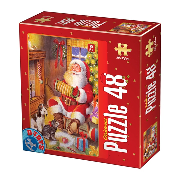 Puzzle D-Toys Craciun 48 piese