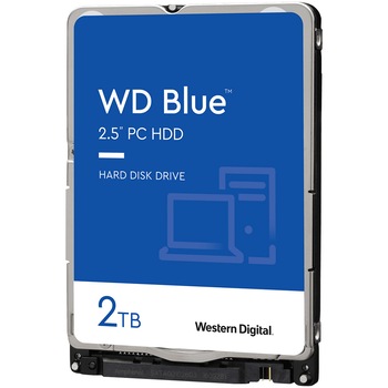 HDD Laptop WD Blue 2TB, 5400RPM, 128MB cache, SATA-III HDD Laptop WD Blue 2TB, 5400RPM, 128MB cache, SATA-III