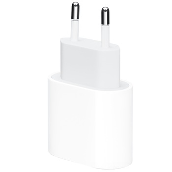 Incarcator retea Apple, USB Type C, 18W, White Incarcator retea Apple, USB Type C, 18W, White